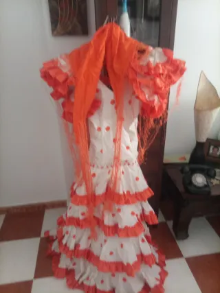 Traje Flamenca Talla 38/40