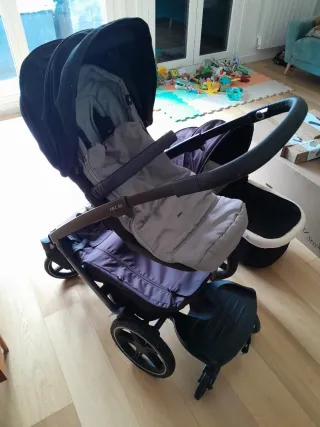 Cochecito Joolz Geo3 con varios accesorios