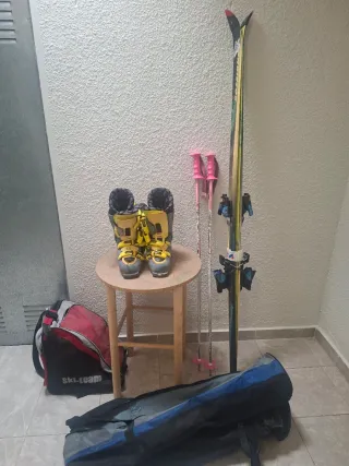 Equipo de esquí completo