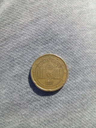 Moneta 20 centesimi Euro 2007