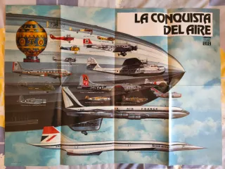Maquetas Aviones Time-Life + Póster Gigante
