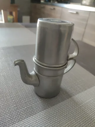 Macinino caffè caffettiere e zuccheriera vintage