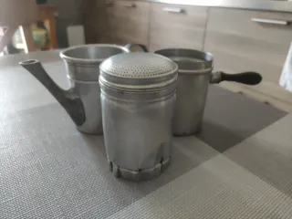 Macinino caffè caffettiere e zuccheriera vintage