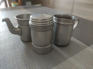 Macinino caffè caffettiere e zuccheriera vintage