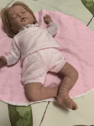 Muñeca Reborn Bebé Durmiendo