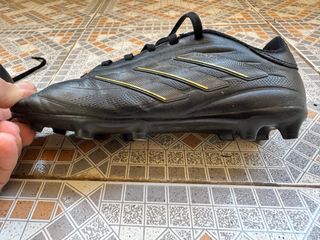 Botas de fútbol Adidas Copa Pure niño negras t.34