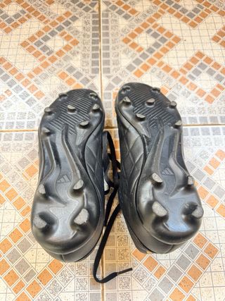 Botas de fútbol Adidas Copa Pure niño negras t.34