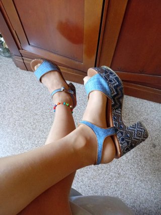 Sandalias Plataforma- Talla 39