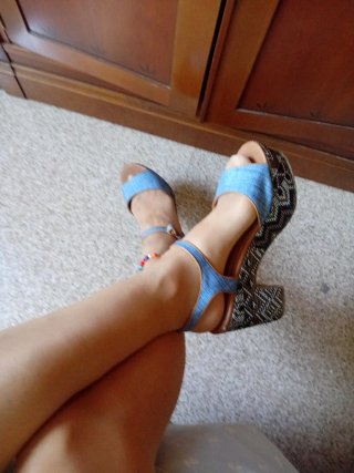 Sandalias Plataforma- Talla 39