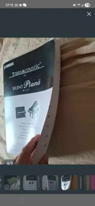 Piano Acústico Yamaha Negro