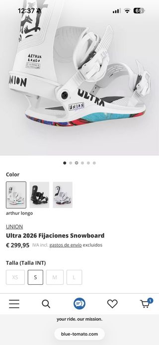 Snowboard CAPITA D.O.A 2026+Fijaciones Union Ultra