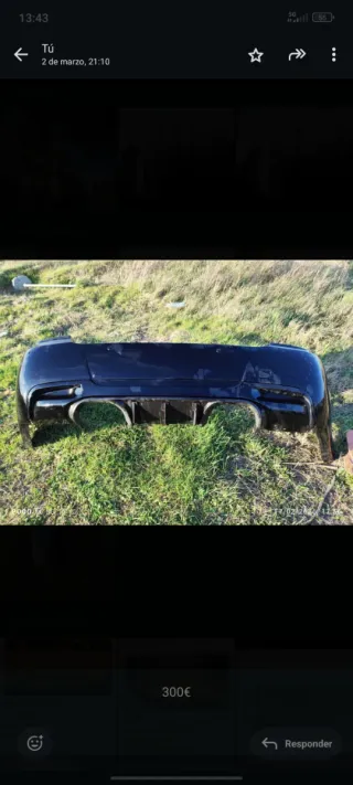 Paragolpes trasero BMW E90