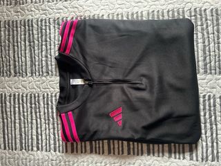 Chándal Adidas Negro y Rosa