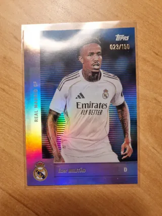 Tarjeta Topps Real Madrid Militao 023/150