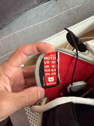 Botas Burton Snowboard Talla 43