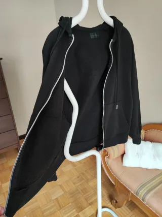 Sudadera Lefties negra talla M pequeña