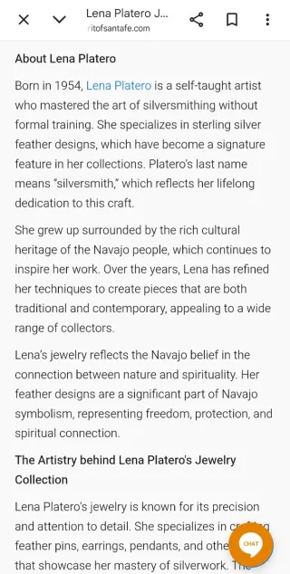 Pendientes Pluma Lena Platero Plata Sterling