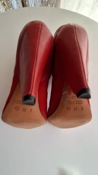 Botines IRO rojos NUEVOS Talla40