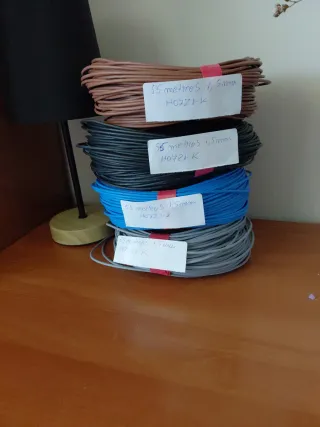 Cables Eléctricos H07Z1-K 1,5mm