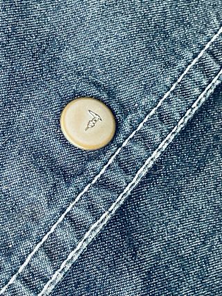 Trench Trussardi in denim blu