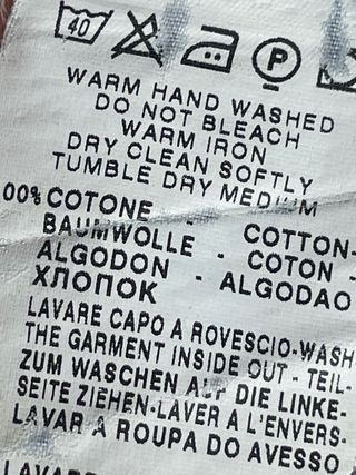 Trench Trussardi in denim blu