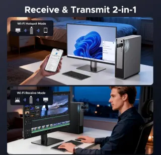 Adaptador WiFi 6 UGREEN AX1800 USB