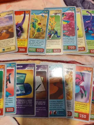 26 Invizimals Cartas Cromos