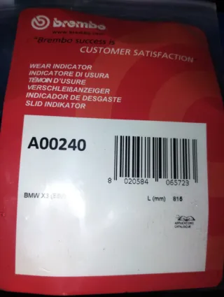 Discos y Pastillas de Freno BMW