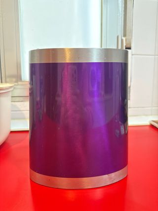 Portacuchillos de acero Honway morado