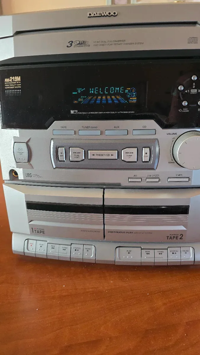 Mini cadena Daewoo con altavoces afbeelding 2