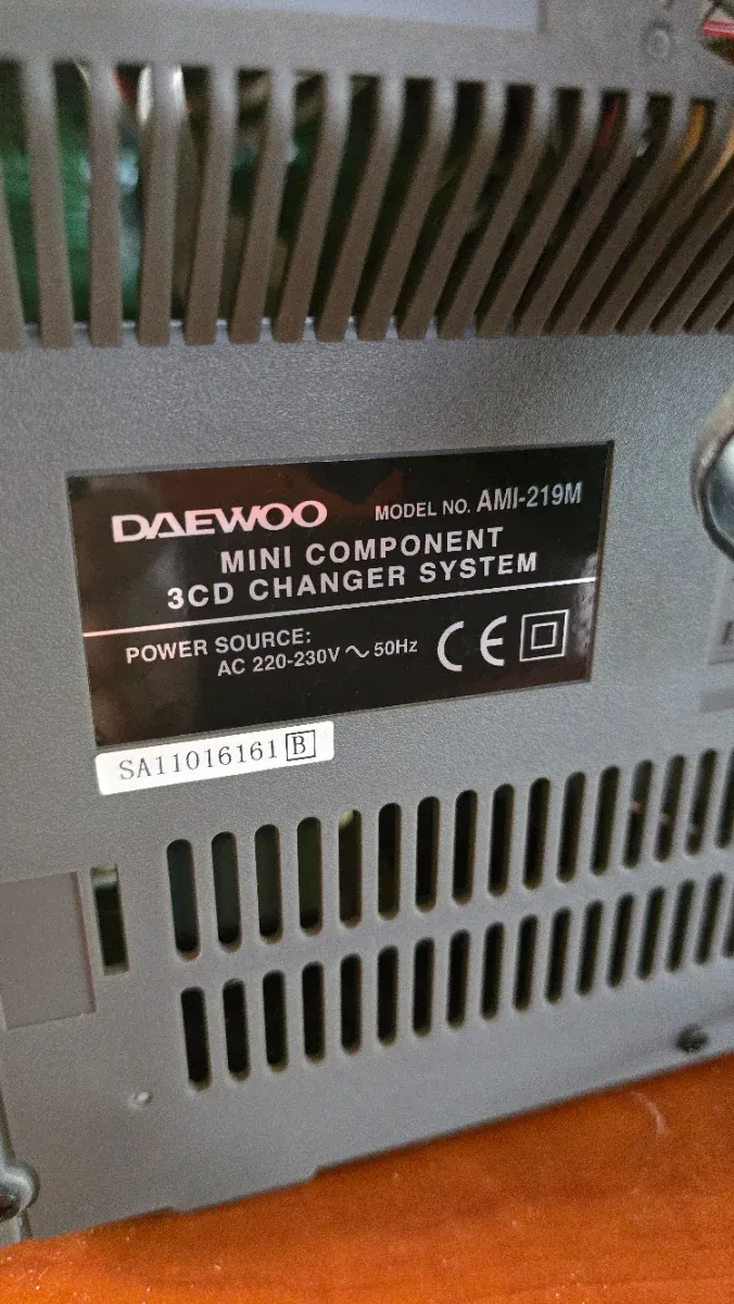 Mini cadena Daewoo con altavoces afbeelding 5