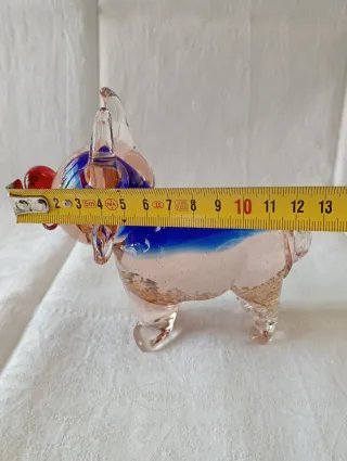 Scultura fermacarte Torello Vetro Murano Italy