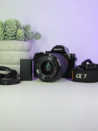 Cámara Sony A7 + Objetivo 28-70mm. FE 3.5-5.6 OSS