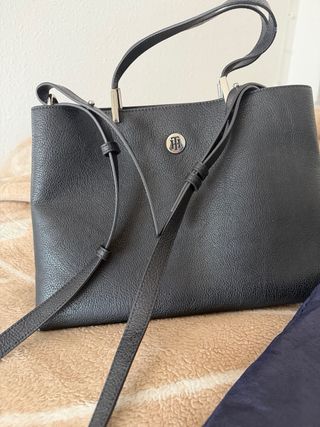 Bolso Tote Tommy Hilfiger Negro