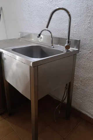 Fregadero industrial acero inoxidable