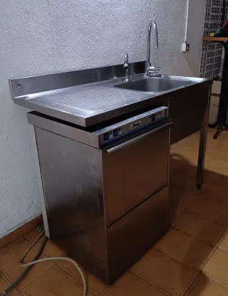 Fregadero industrial acero inoxidable