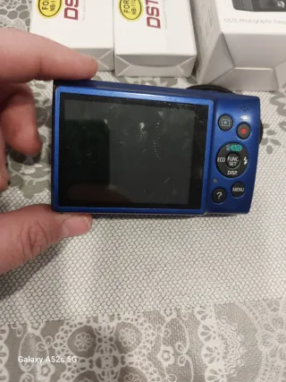 Cámara Canon Ixus 155 azul