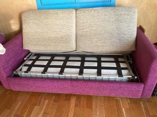 Sofá-cama doble. 3 plazas