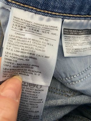 Pantalón vaquero Levi's azul