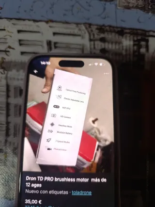 Dron TD PRO motor brushless