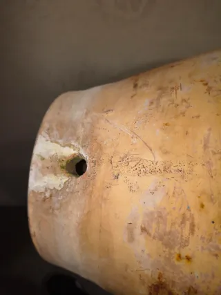 Tinaja Catalana Cerámica Beige/Marrón