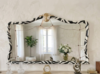 Espejo Art Déco Zebra Elegance