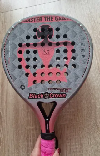 Pala de pádel Black Crown Hurricane Pro 2.0