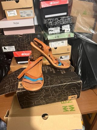 Zapatos El Naturalista Mujer Beige/Marrón