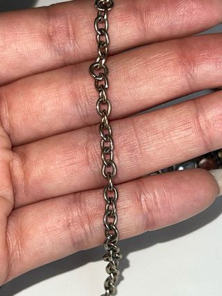 Lote 3 collane floreali con zirconi e ceramica