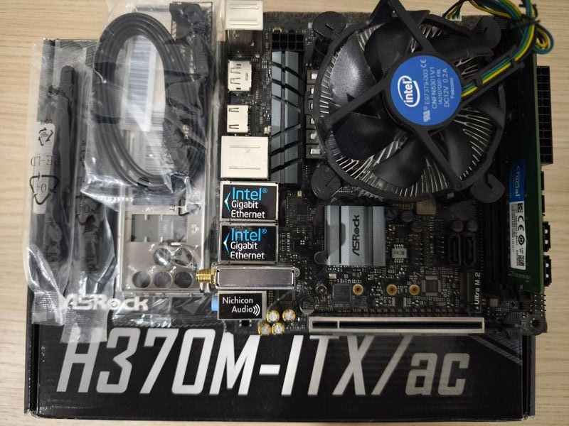 i7 8700 + 16GB + H370M-ITX/AC NAS SERVIDOR