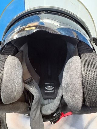 Casco Harley Davidson Negro Mate la talla L 59 60