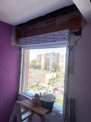 Instalación de ventanas y puertas PVC