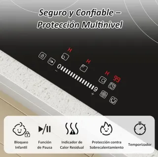 Placa Vitrocerámica FIREGAS Encastrable