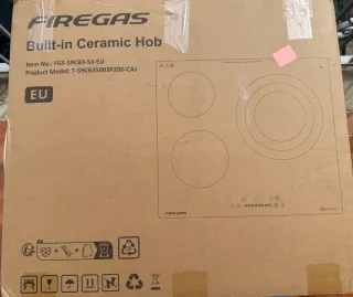 Placa Vitrocerámica FIREGAS Encastrable